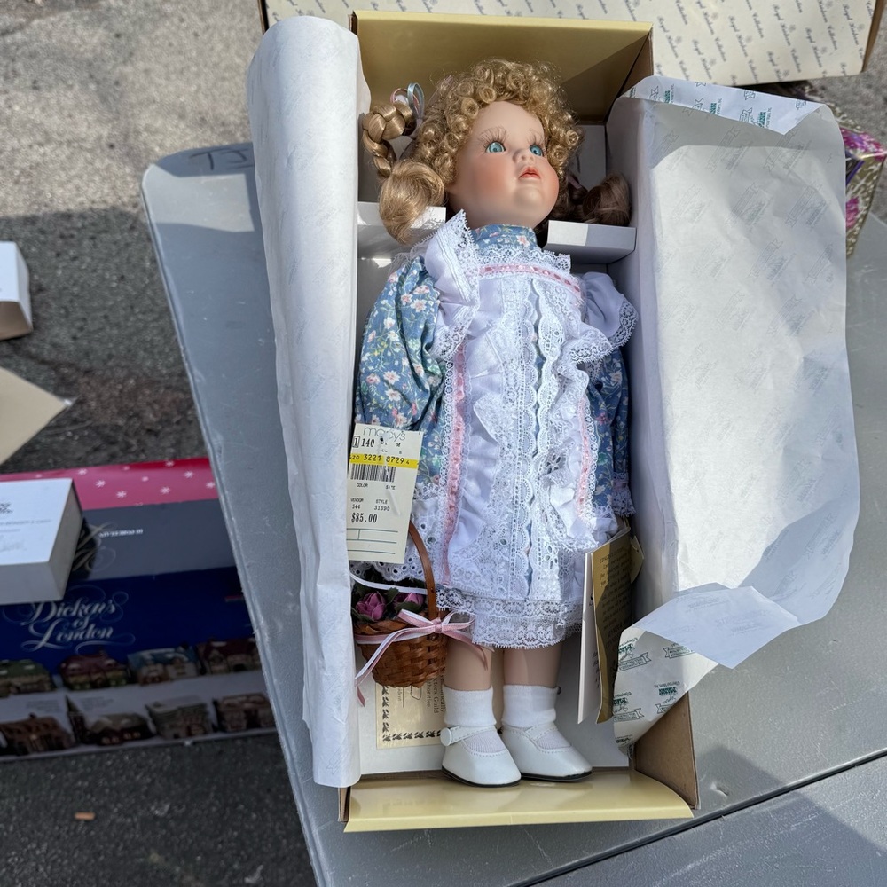 Seymour Mann Connoisseur Collection porcelain doll